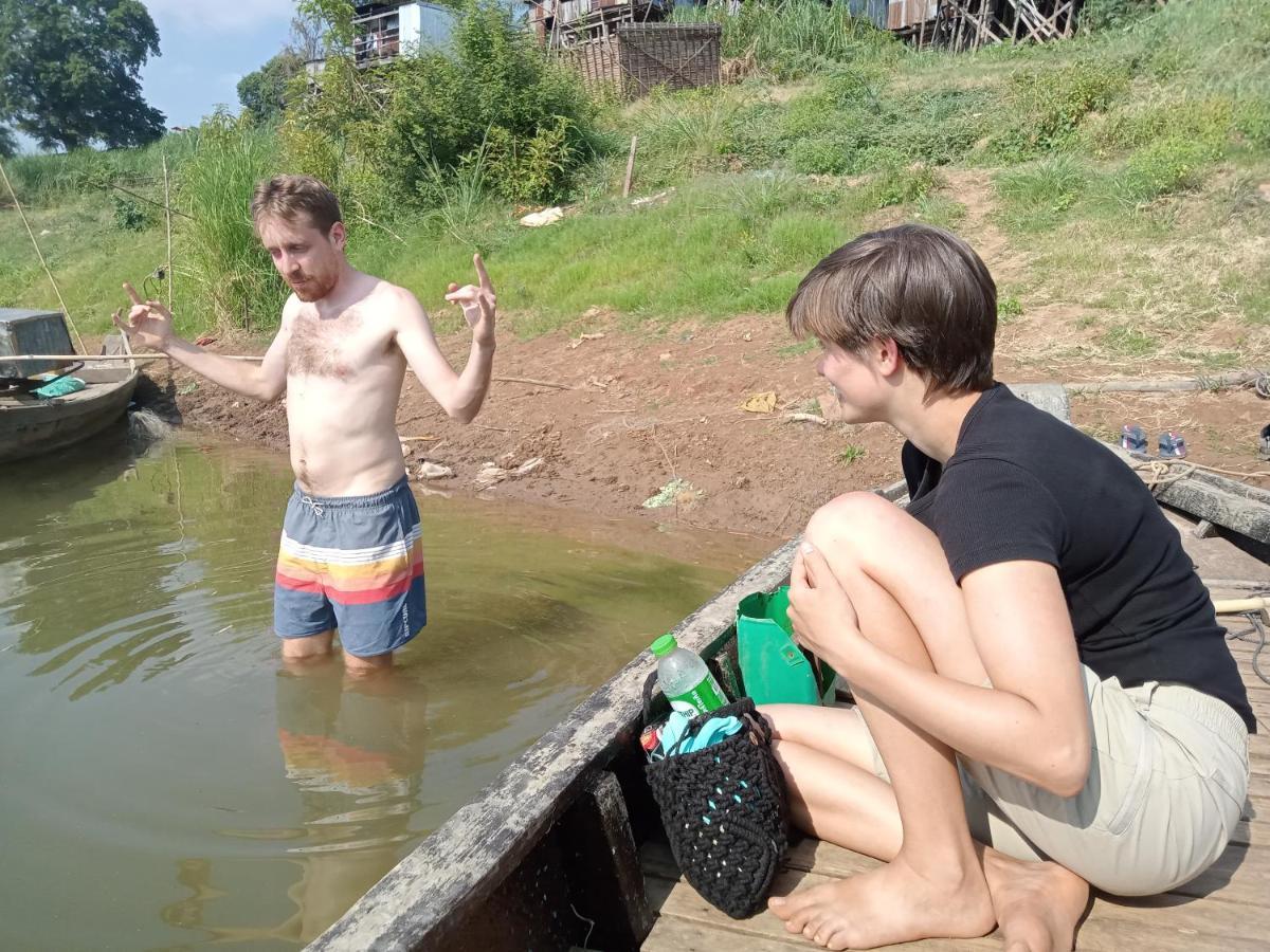 Tonle Mekong Homestay Krong Kracheh Eksteriør bilde